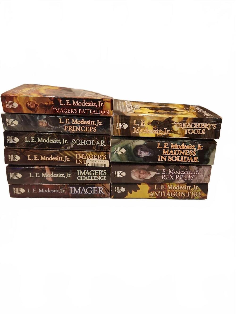 Lot of 10 Imager Portfolio Series L.E. Modesitt Somre First Edition Paperbacks